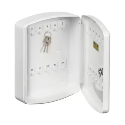 Burg Wächter Schlüssel-Box KB 24 20 x 25,5 x 7,5 cm weiß