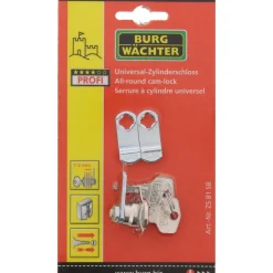Burg Wächter Universalzylinder ZS 81 21 x 21 mm vernickelt