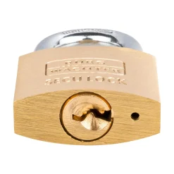 Burg Wächter Vorhängeschloss-Set Quadro 405 30 GL 28,9 x 48,9 x 11,8 mm Messing