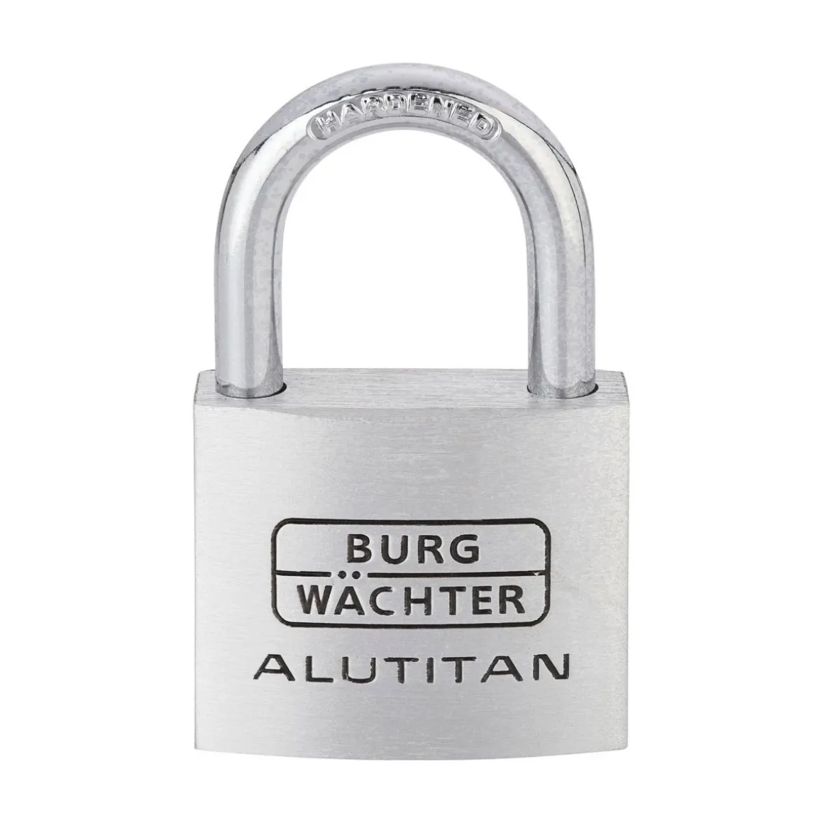 Burg Wächter Zylinder-Vorhängeschloss 770 65 40 x 65 x 14,3 mm aluminium