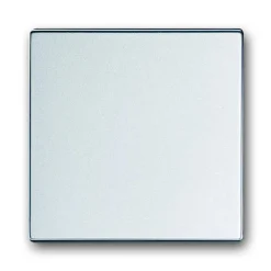 Busch-Jaeger Abdeckung für Schalter/Taster future linear silberfarben