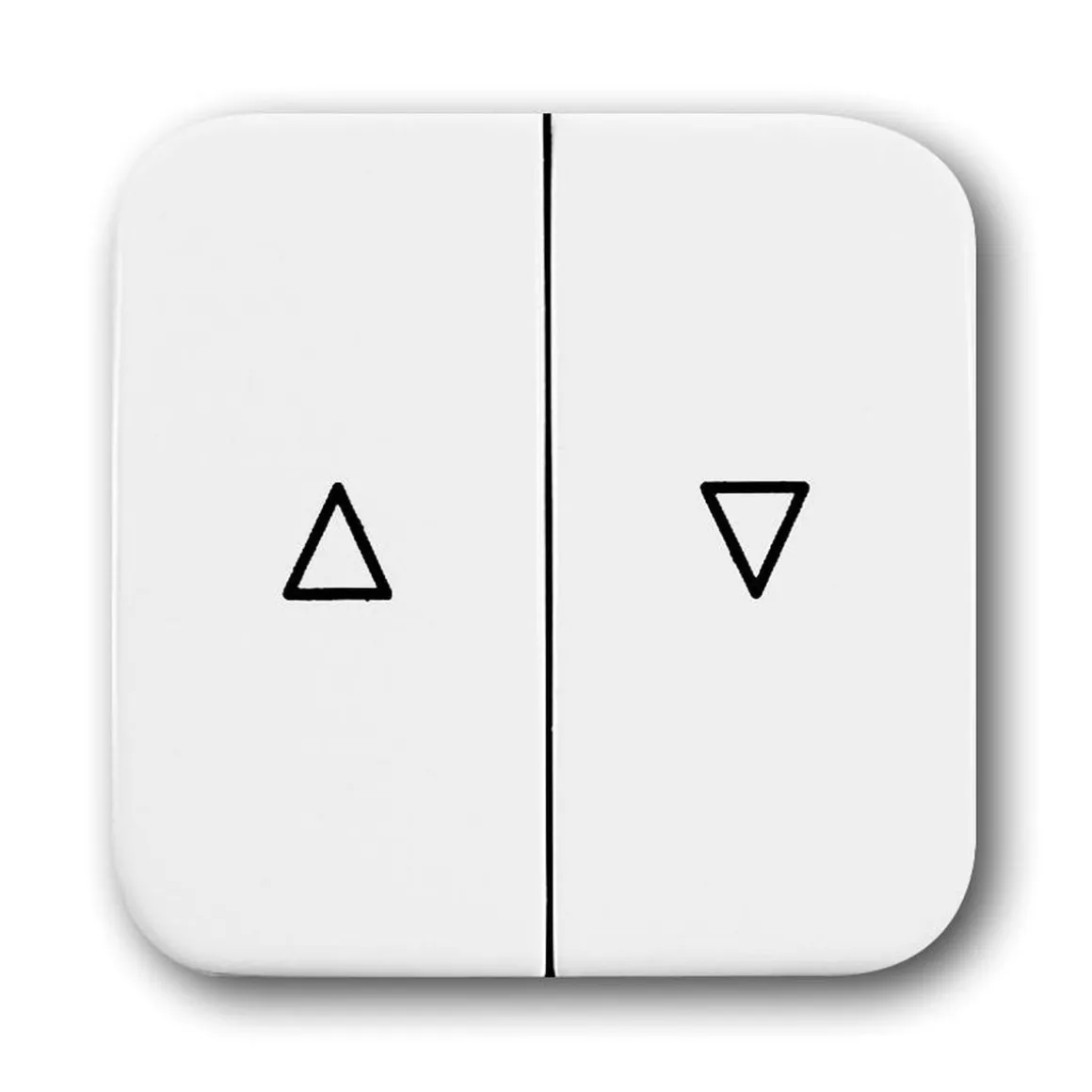 Busch-Jaeger Abdeckung für Jalousieschalter Reflex SI alpinweiß