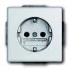 Busch-Jaeger SCHUKO-Steckdose future linear silberfarben