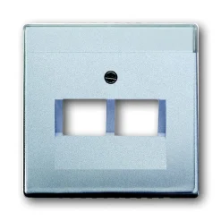 Busch-Jaeger UAE-Abdeckung future linear silberfarben