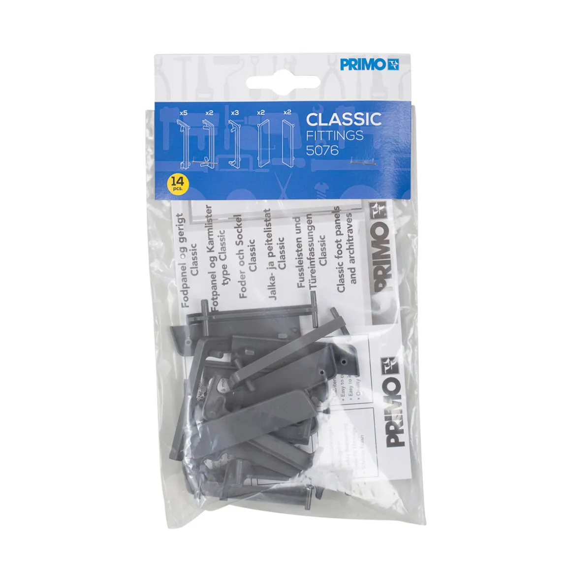 Clip Classic 14-teilig Multipack Anthrazit