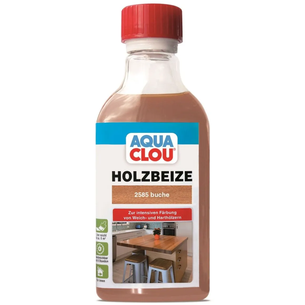 Clou B11 Aqua Holzbeize Buche 250 ml