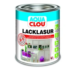 Clou L17 Aqua Lacklasur Farblos 750 ml