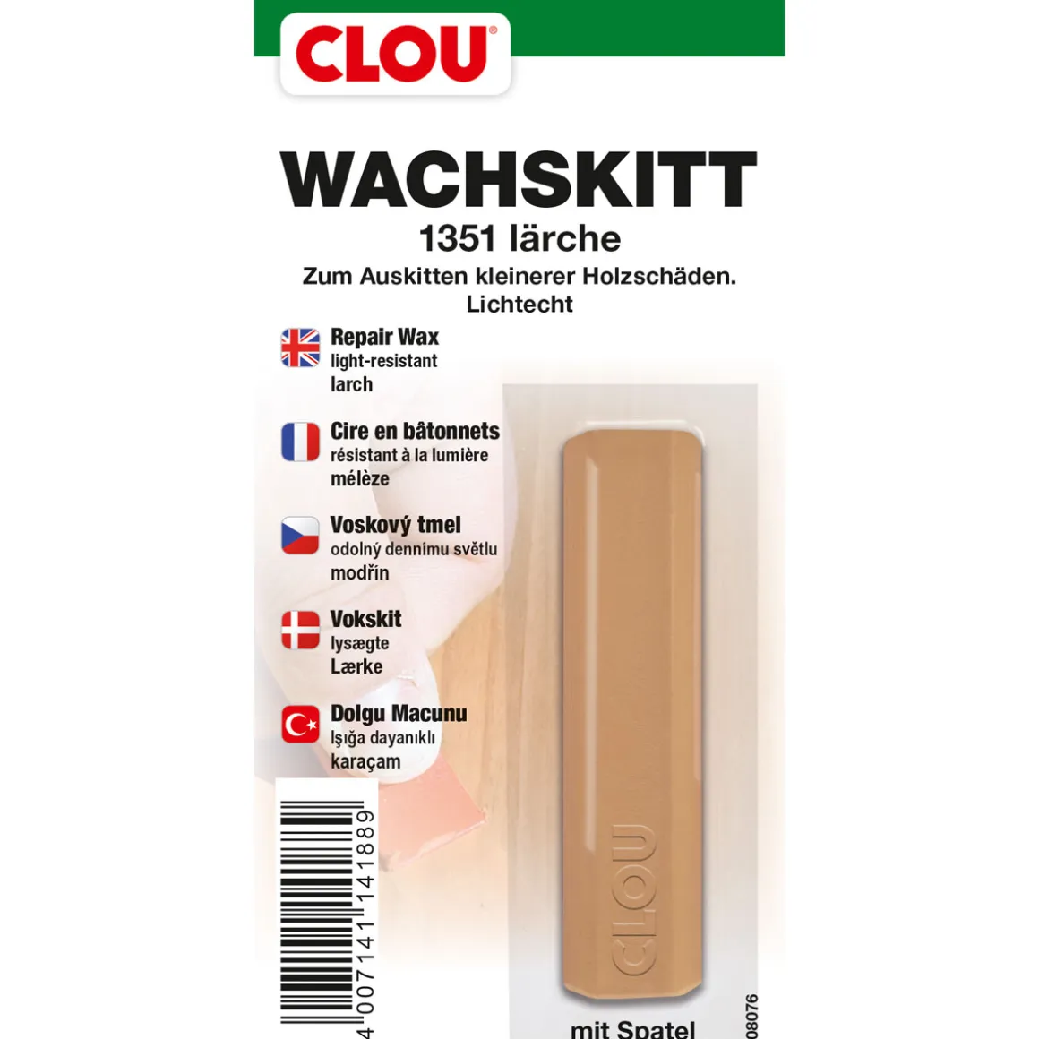 Clou Wachskitt Lärche