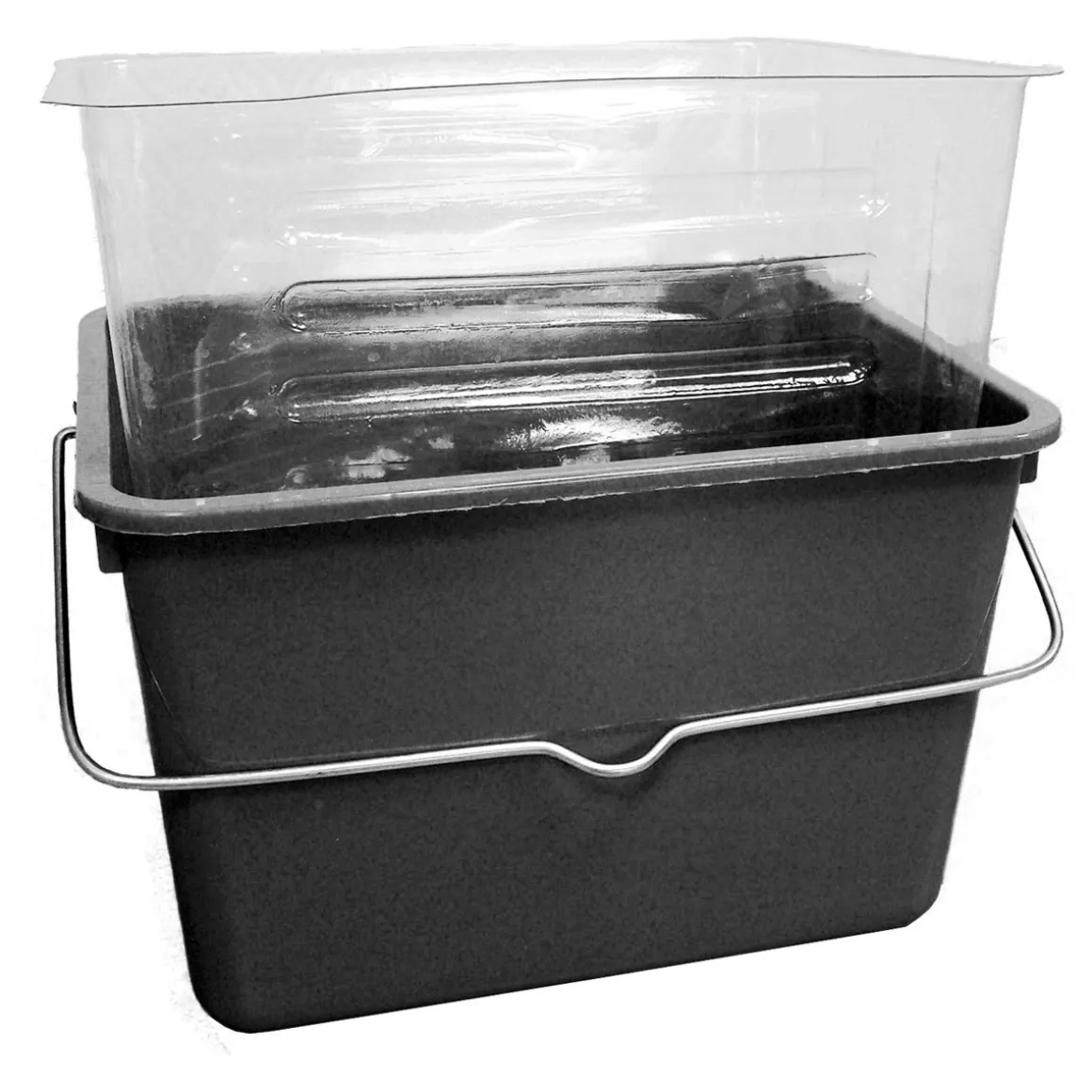 Color Expert 5er-Set Farbeimereinsatz 8 L Kunststoff transparent