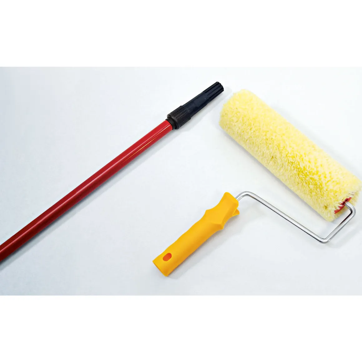 Color Expert Fassadenroller-Set mit Teleskopstab 200 cm 2-teilig