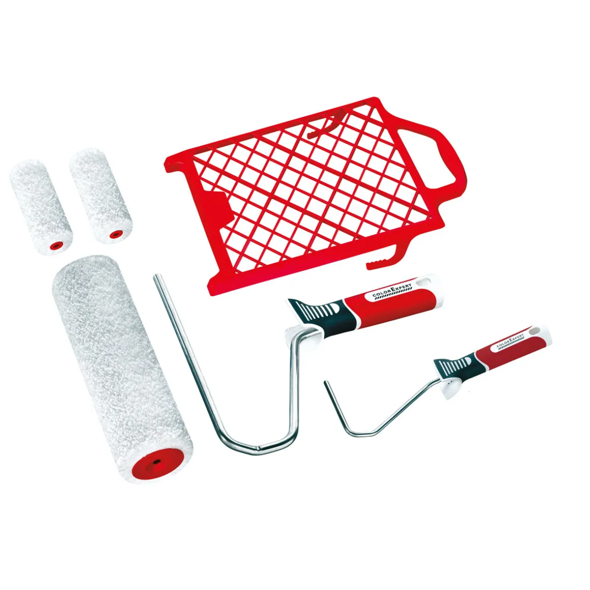 Color Expert Roller-Set 6-teilig WallStar 2.0 25 cm für glatte Untergründe