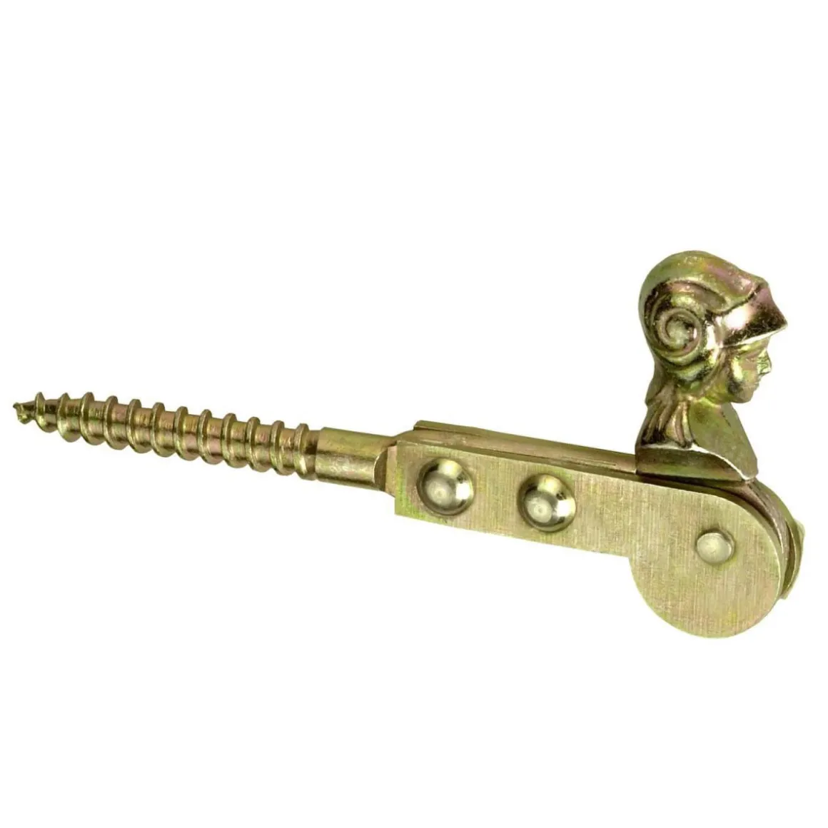 Connex Klappladen-Feststeller 10 x 1120 mm verzinkt gelb