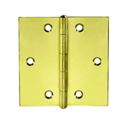 Connex Scharniere Messing kantig 80 x 80 mm