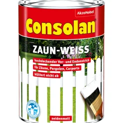 Consolan Zaunweiß 2,5 L