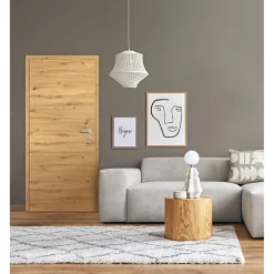 CPL-Zimmertür Eiche astig links 73,5 x 198,5 cm