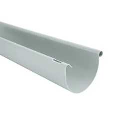 Dachrinne RG 75 2 m grau