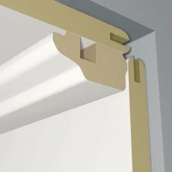 Deckenleiste weiß Hochglanz 2,6 m