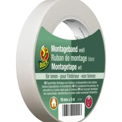 Duck Montageband für innen weiß 19 mm x 5 m
