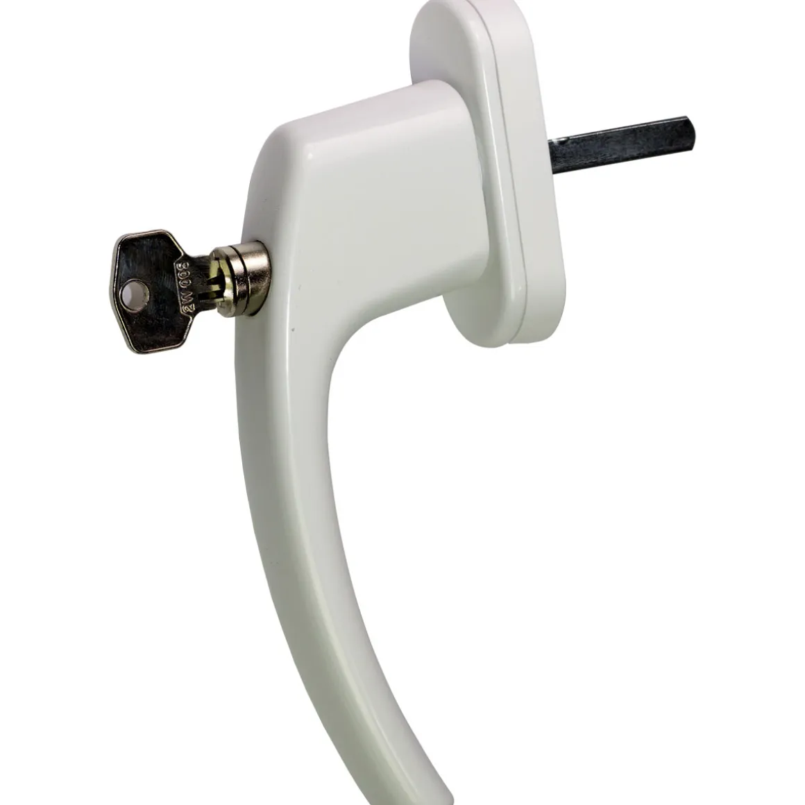 Durabil Fenstergriff weiß abschließbar