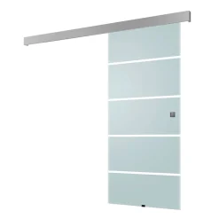 Durabil Glasschiebetür Stripes Soft Close 203,5 x 88 cm