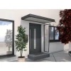 Durabil Rechteckvordach Typ NM anthrazit 200 x 90 x 14 cm