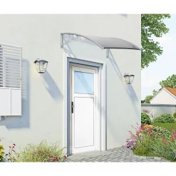 Durabil Vordach silber 150 x 100 cm