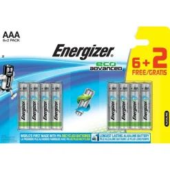 Eco Advanced AAA 6+2er Batterien