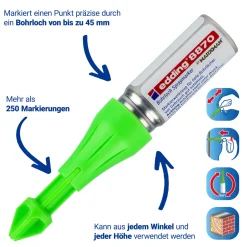 Edding  Spraymarker Bohrloch e-8870/1 neongrün