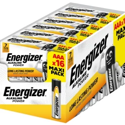 Energizer AAA-Batterie Alkaline Power Maxi-Pack 16 Stk.