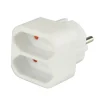 Euro-Adapter 2-fach weiß