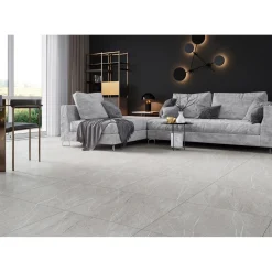 Feinsteinzeug Athens grau matt 60 x 60 cm