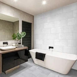 Feinsteinzeug Axis black ca. 60,8x30,9 cm