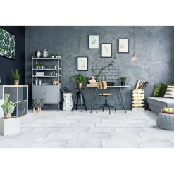 Feinsteinzeug Axis light grey ca. 60,8x30,9 cm