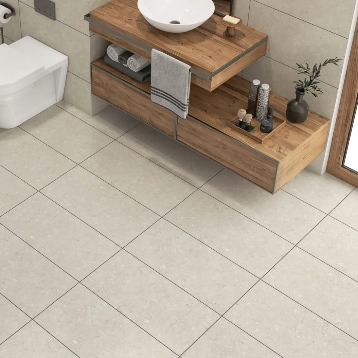 Feinsteinzeug Brighton beige matt BRG001, 30x60x0,8cm