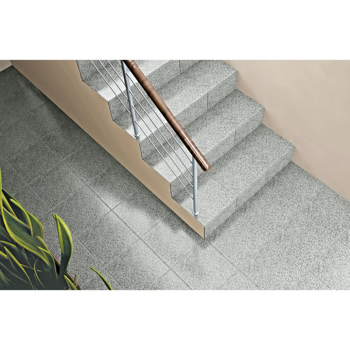 Feinsteinzeug Triton grau 30 x 30 cm