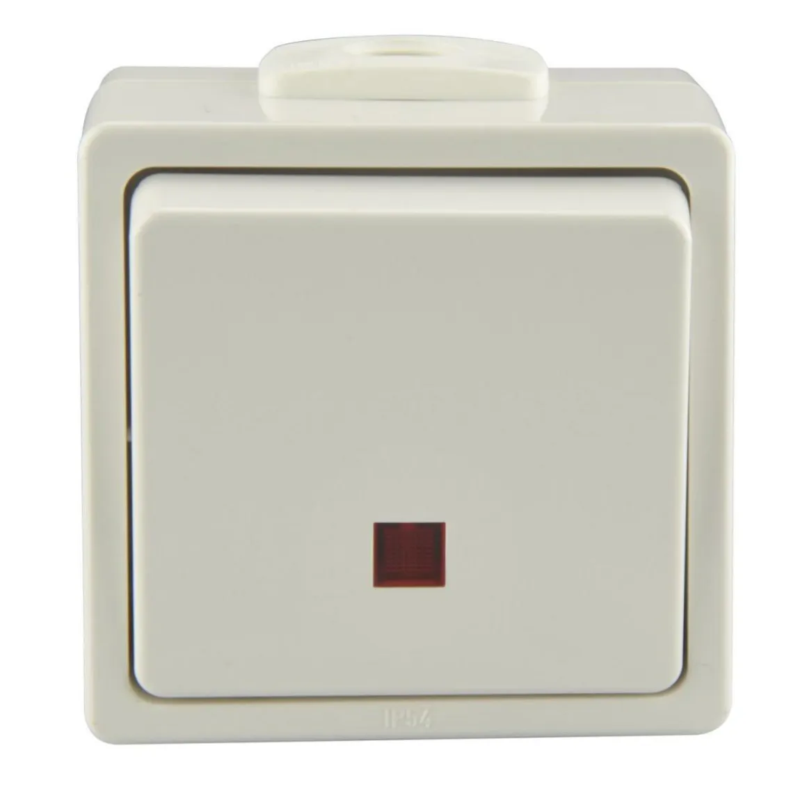 Feuchtraum Aufputz-Kontroll-/Wechselschalter Aquarius polarweiß