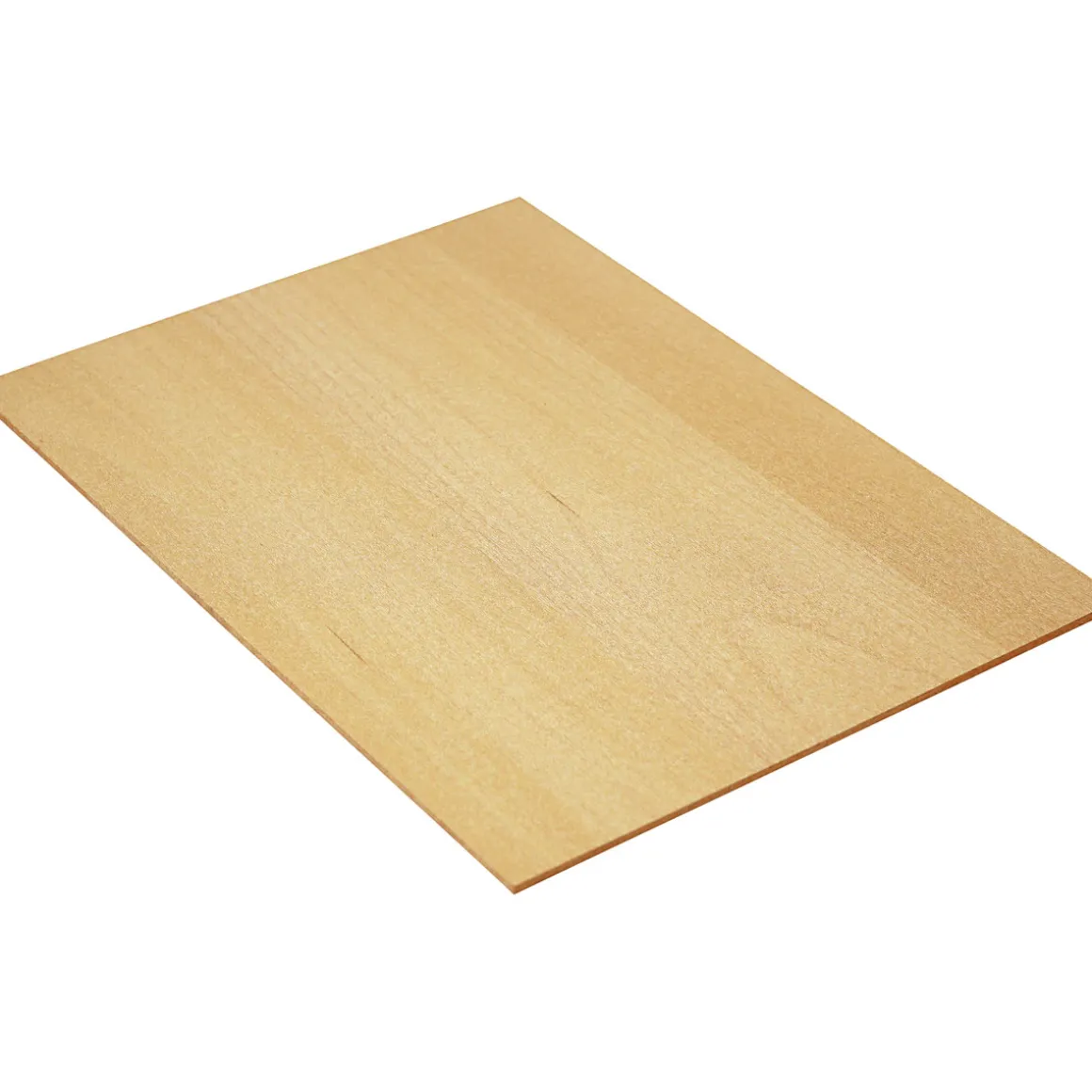 Fixmaßzuschnitt Dünn MDF Ahorn 3 mm 1200 x 600 x 3mm