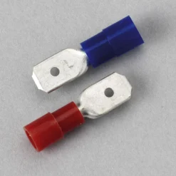 Flachstecker rot 0,5-1,5 mm 25 Stück