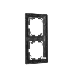 Flector Abdeckrahmen anthrazit 2-fach