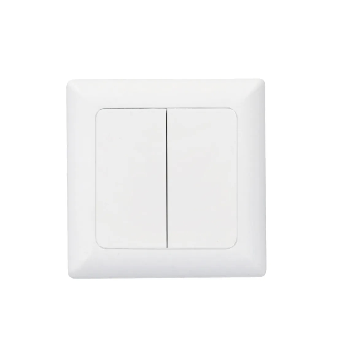 Flector Abdeckrahmen mattweiß 1-fach