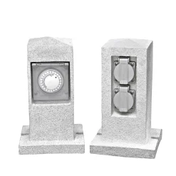 Flector Garten Steckdosen-Säule 2fach