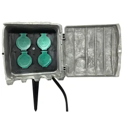 Flector Garten Steckdosenstein Smart Connect BxHxT ca 20 x 20 x 20 cm