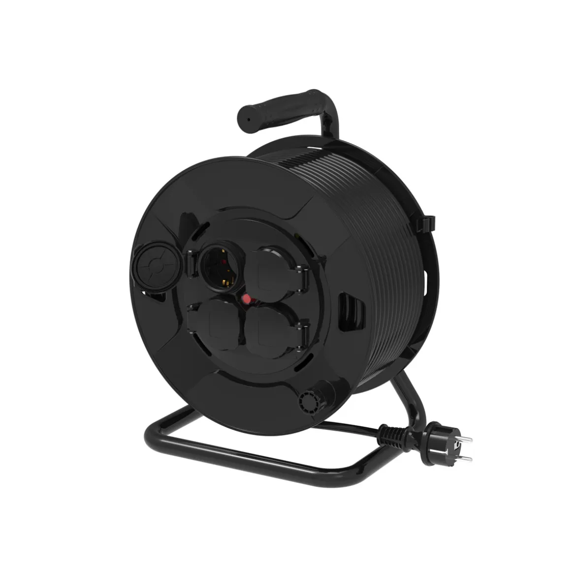 Flector Technik Kabeltrommel 25 m IP44 4-fach Schuko