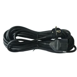 Flector Technik Schuko-Verlängerung schwarz 5 m
