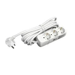 Flector Technik Tischsteckdose 3-fach weiß