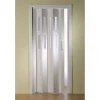 FORTE Kunststoff-Falttür Luciana B 88,5 x H 202 cm weiß 2 Fenster