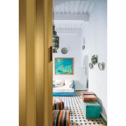 FORTE Kunststoff-Falttür Luciana B 88,5 x H 202 cm Eiche hell