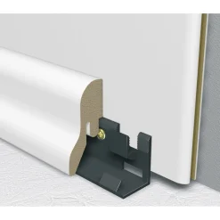 Fußleiste Schnee weiß 2,6 m