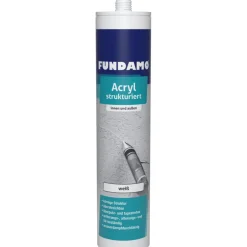 Fundamo Acryl Rauher-Putz weiß-körnig 310 ml