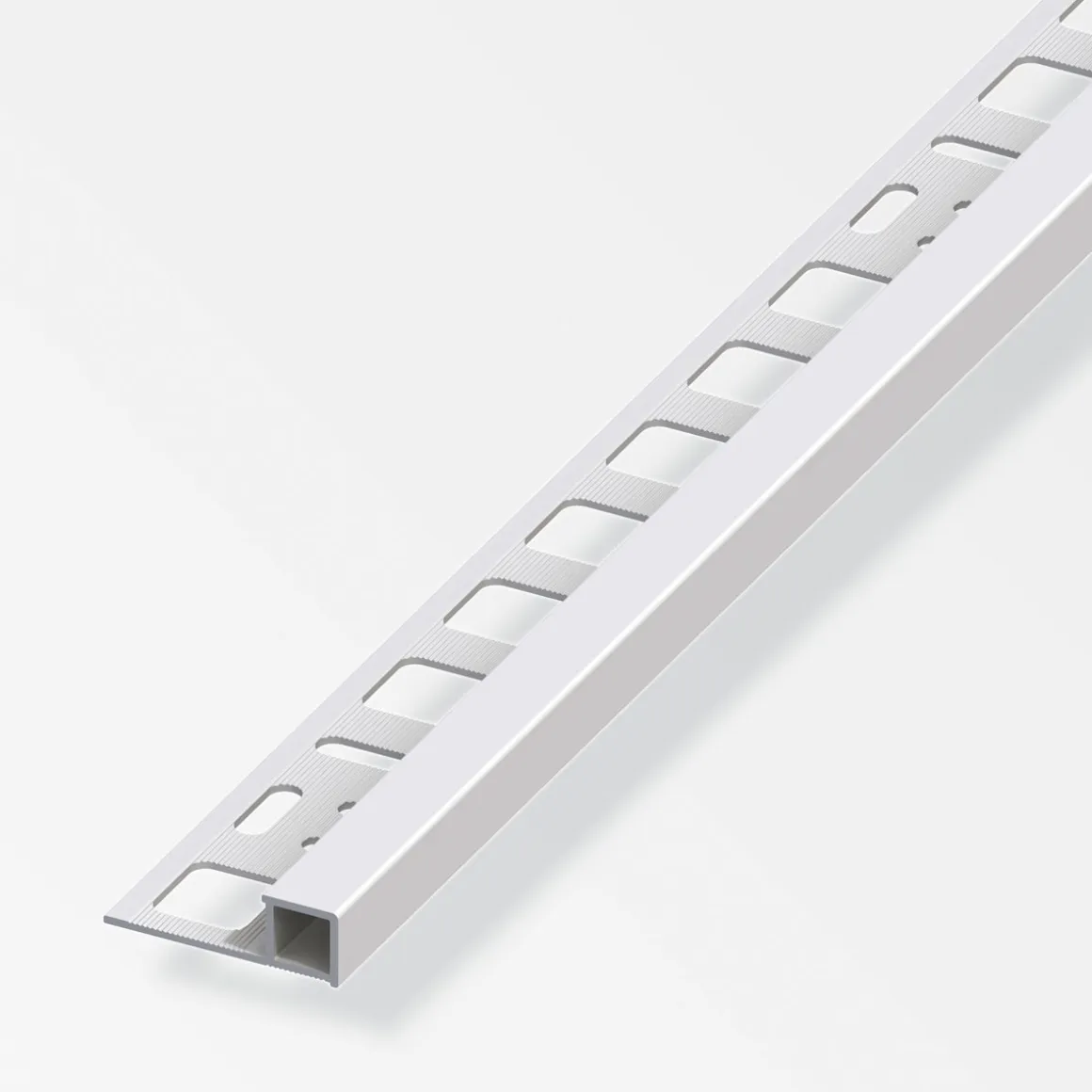 Fundamo Quadratprofil 10 mm 2,5m silber